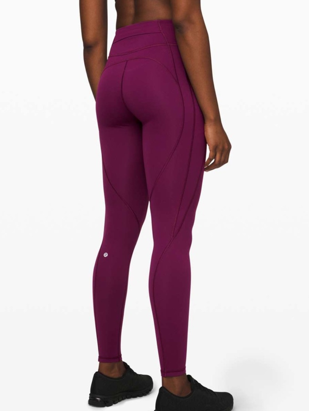 lululemon athletica High-Rise Tights in Deep Plum